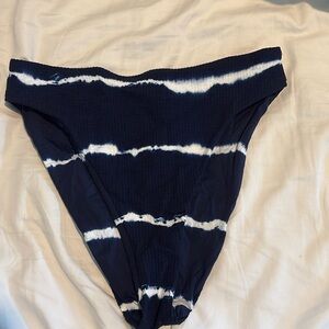 Worn once high waisted cheeky bikini bottom